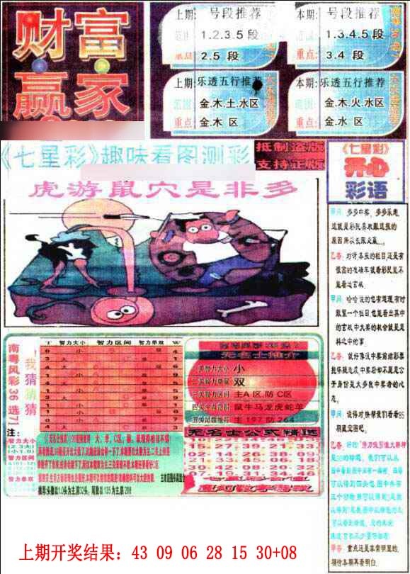 356期七星彩图(高清)[图]