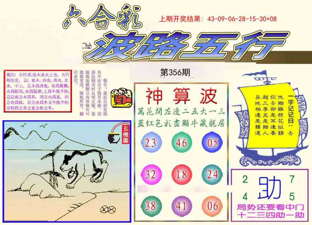 356期波路五行[图]