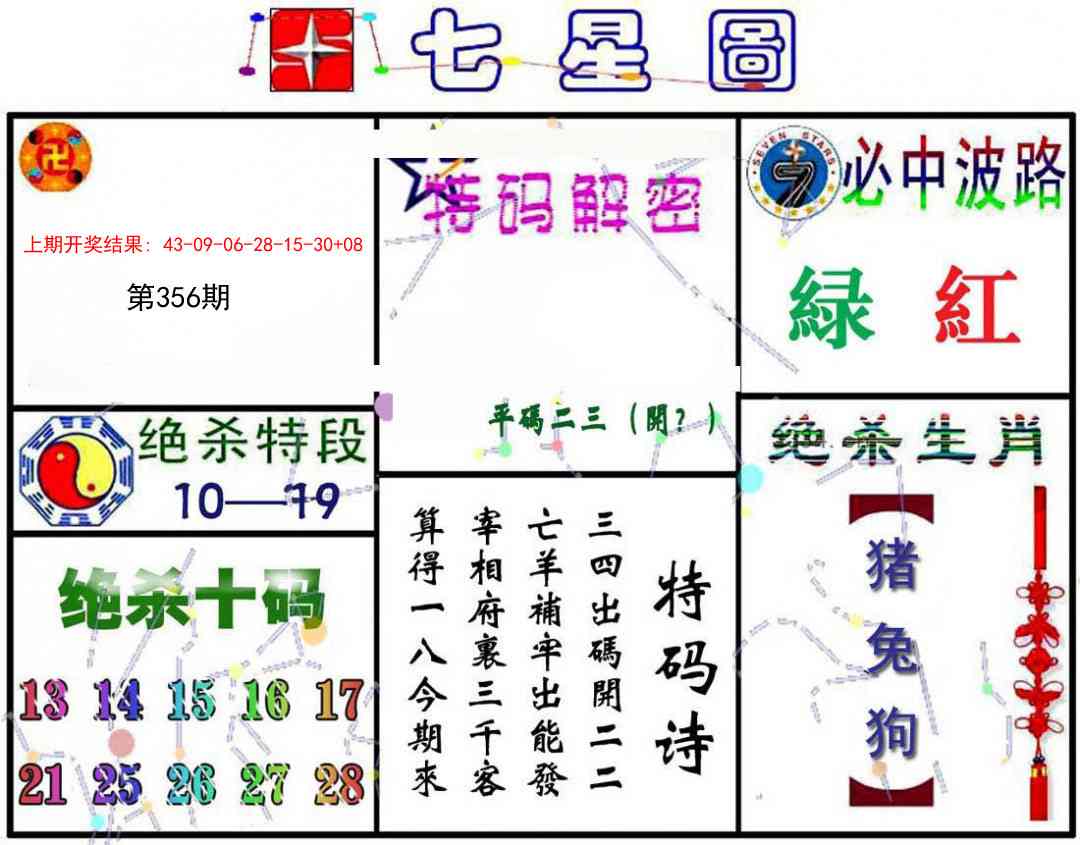 356期七星图A[图]