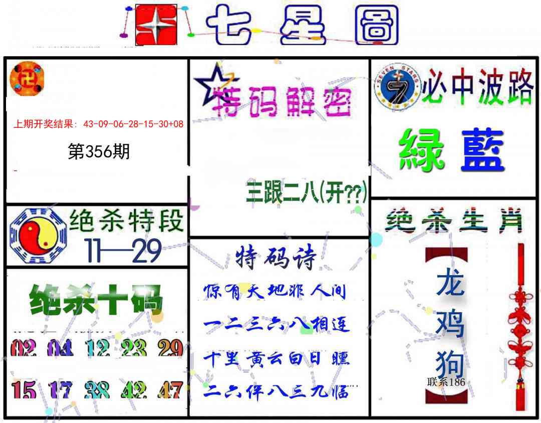 356期七星图B[图]