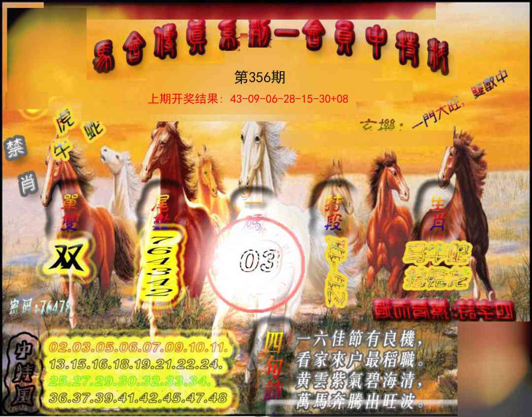 356期马会传真-会员报[图]