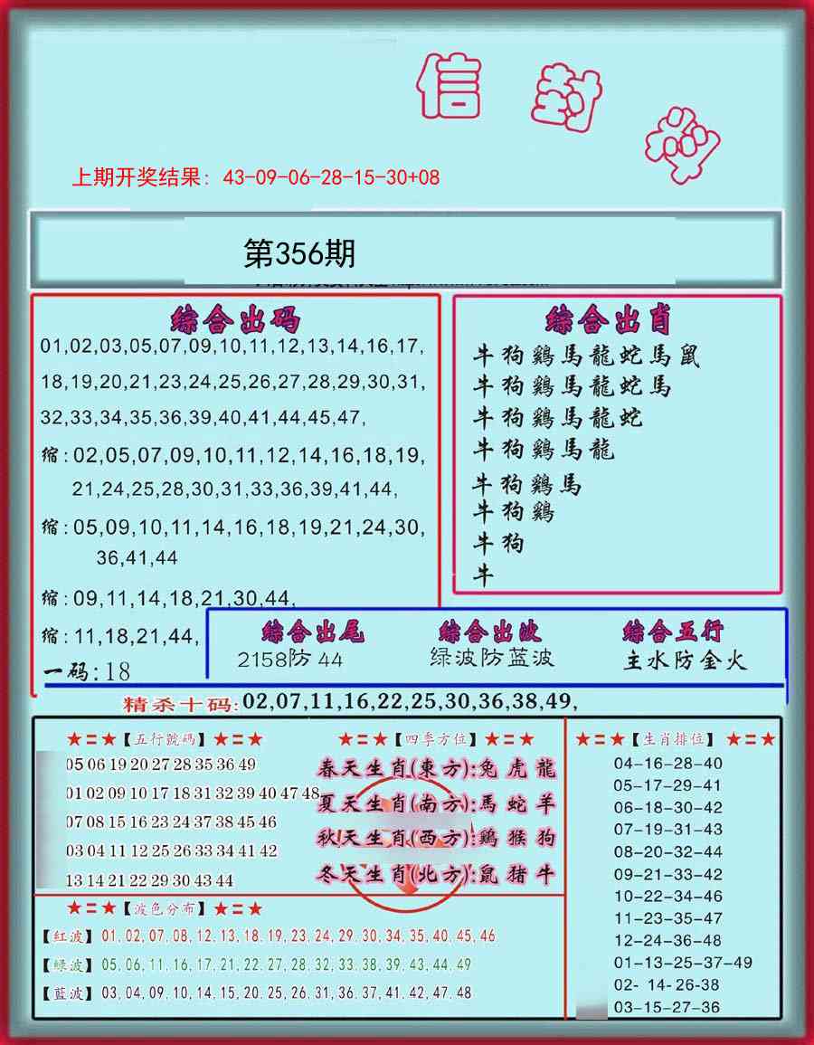 356期信封料[图]