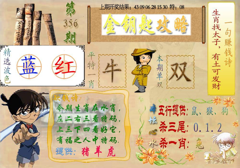 356期《金钥匙攻略》[图]
