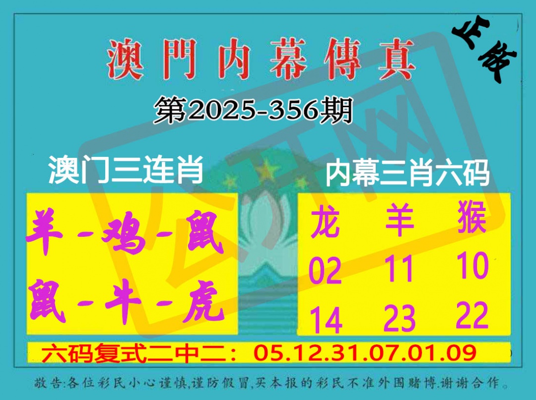 356期内幕传真三肖版[图]