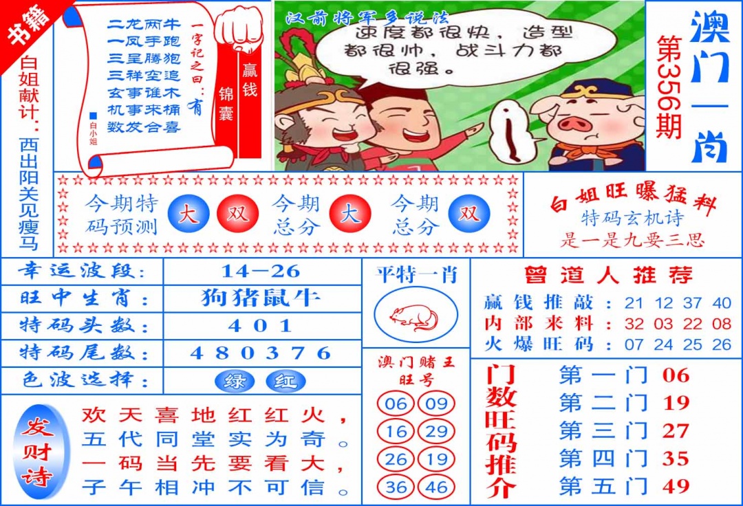 356期澳门东北虎[图]